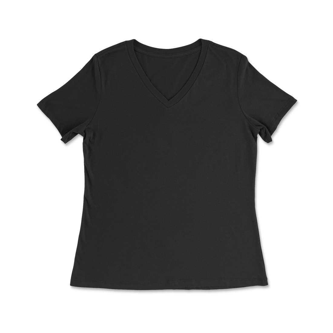 100% Cotton Relaxed Fit V-Neck